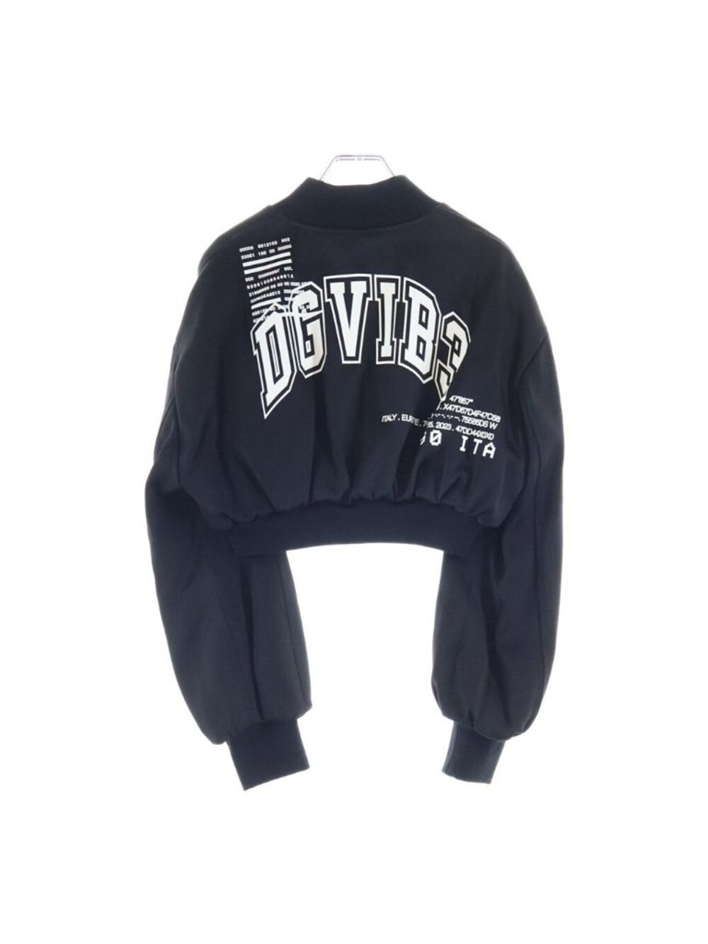 Dolce & Gabbana Print Bomber Jacket Flight Black